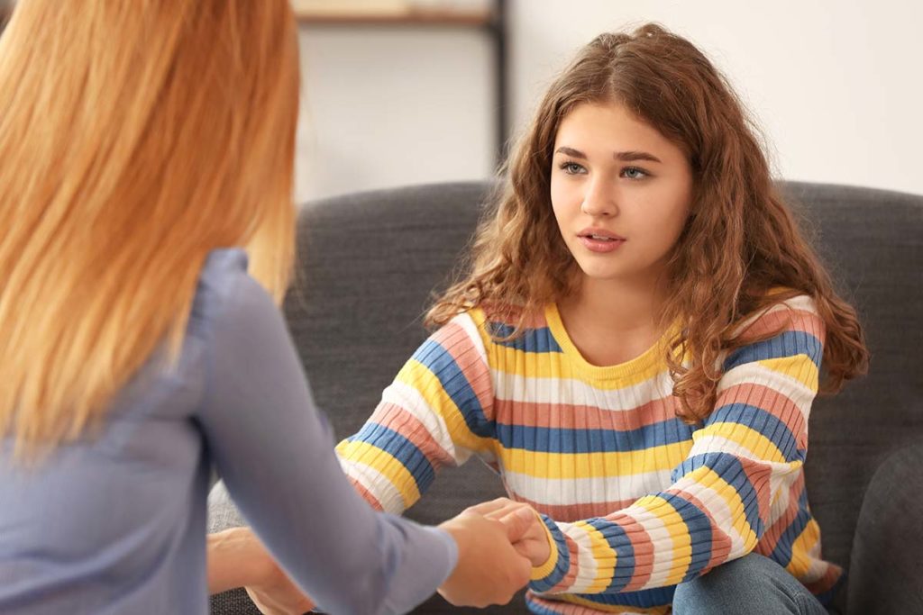 Teen learns the benefits of cognitive-behavioral therapy
