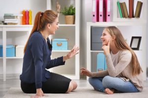 girl going through teen teen mental health treatment