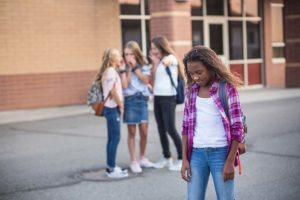 Group of people displaying social anxiety in teens